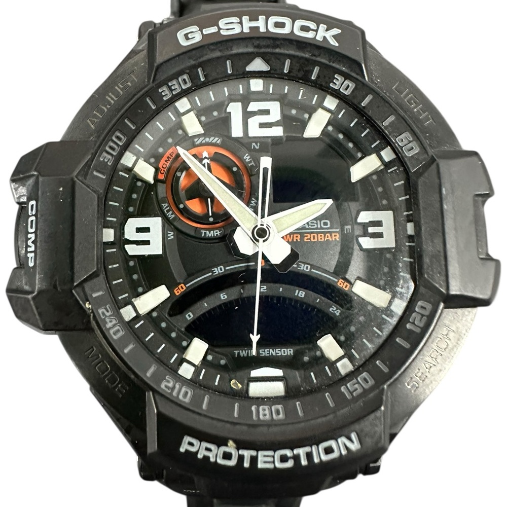 Casio G-Shock Silver and Black Watch